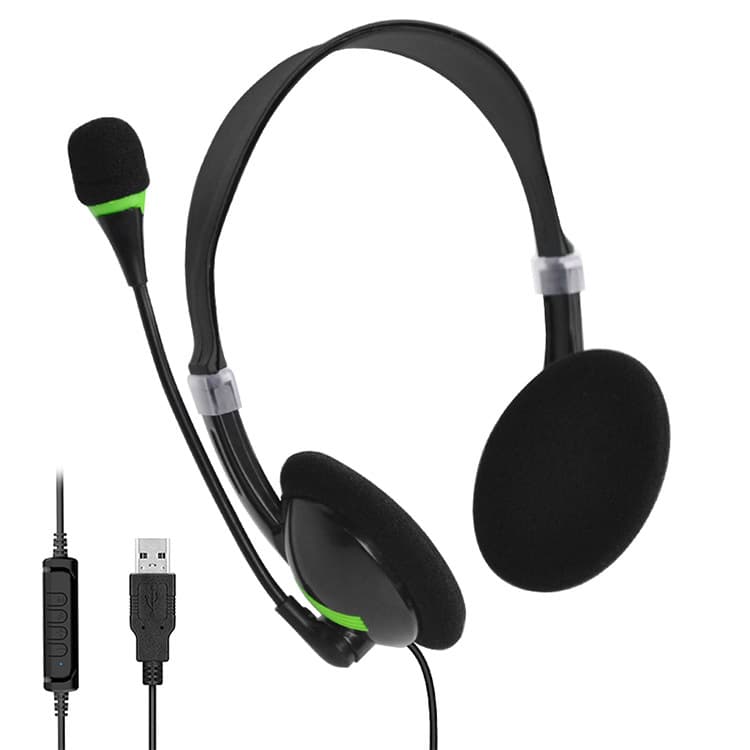 Computer USB eSports game headset headset wired mobile phone computer universal large headset with microphone now 8