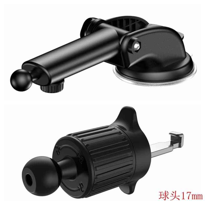 Mobile phone holder accessories Eagle beak hook clip car mobile phone holder 17mm ball head suction cup base car holder accessories 3