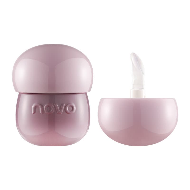 Beauty NOVO hazelnut refreshing crystal lip jelly moisturizing, hydrating and diluting lip lines students affordable lip glaze wholesale 6