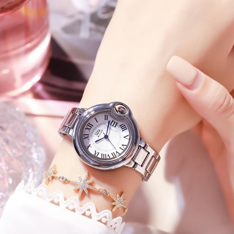 Cross-border popular watches for women, light luxury niche, simple temperament, quartz watches, women's fashion new wholesale diamond watches 2