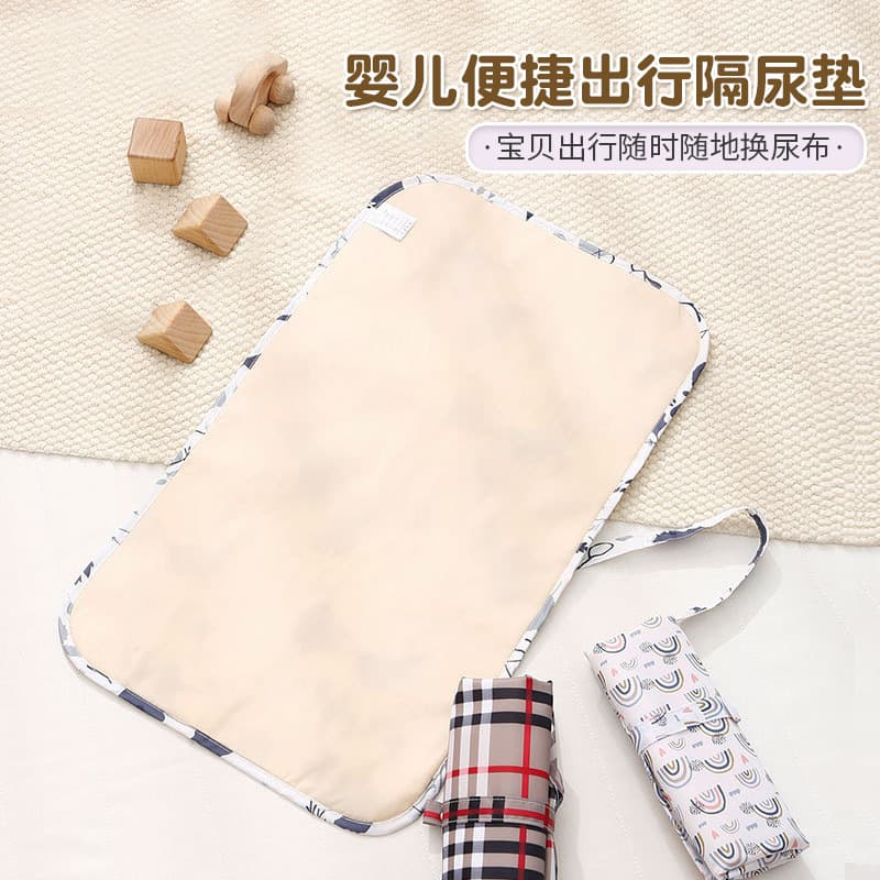 Baby changing pad for outing, portable baby changing pad, waterproof nylon diaper bag, baby mother and baby supplies