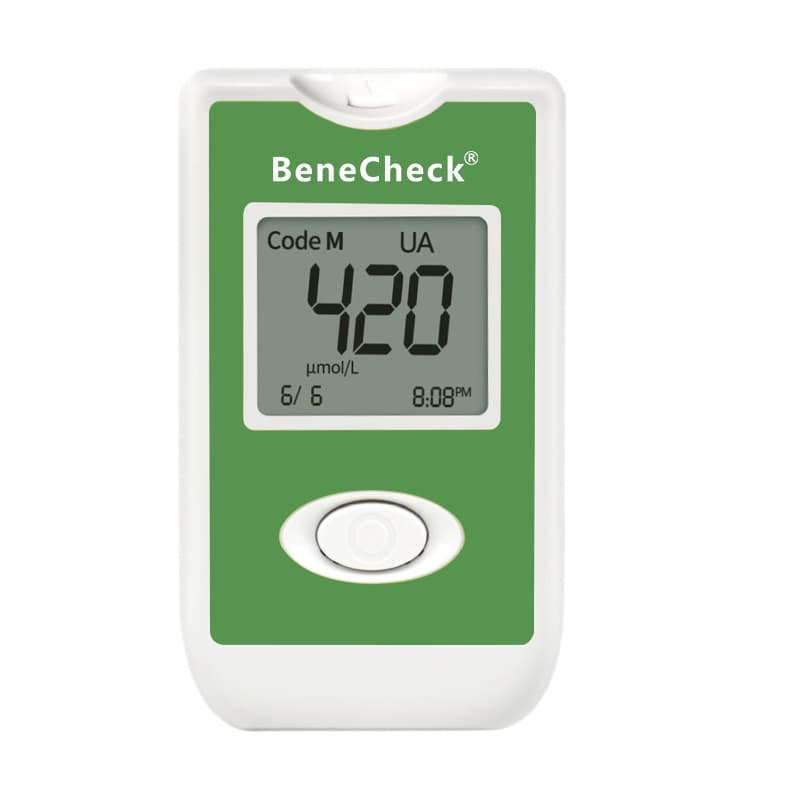 Taiwan Baijie uric acid detector household PCT-UA-01 analyzer test strip test instrument accurate detection 5