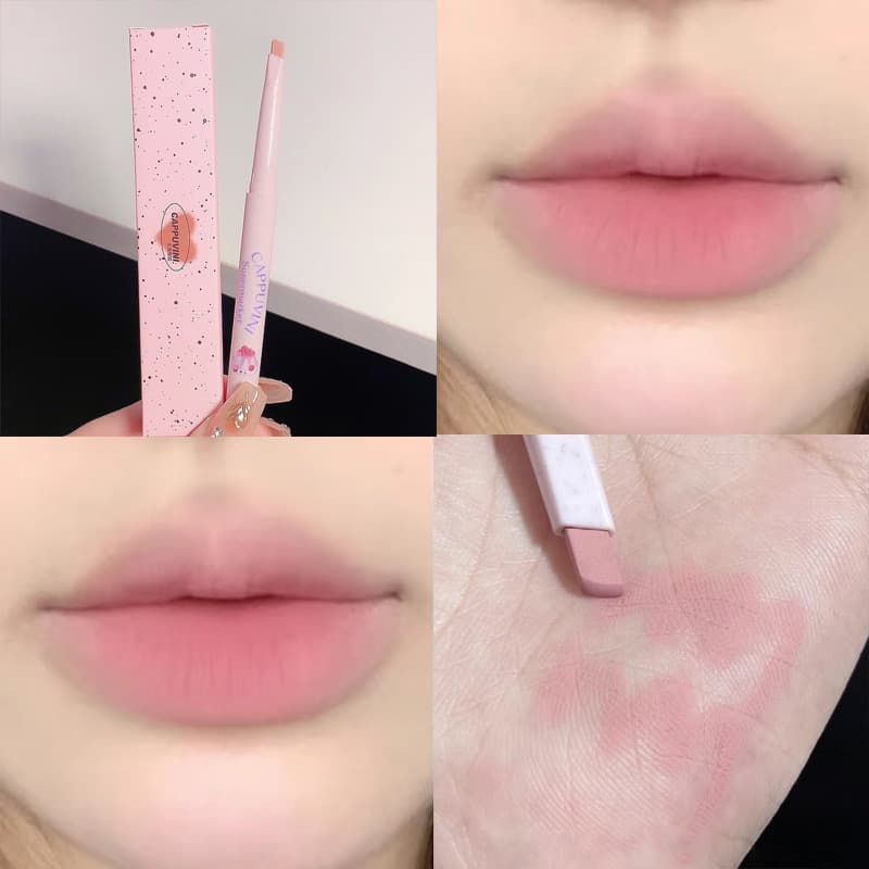 Cappuvini milk mist lip liner outlines lip line shaping matte long-lasting non-easy to remove makeup lipstick pen lip pencil 9