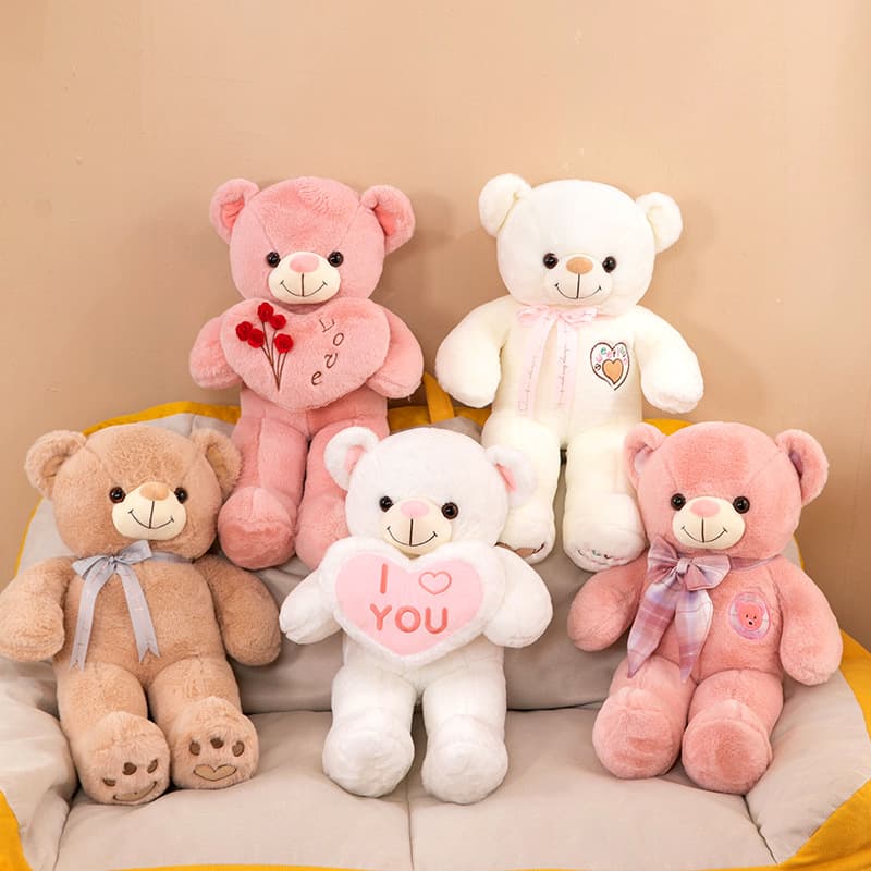 Cute Hug Bear Doll Plush Toy Cute Teddy Bear Valentine's Day Confession Gift Birthday Gift Children 1