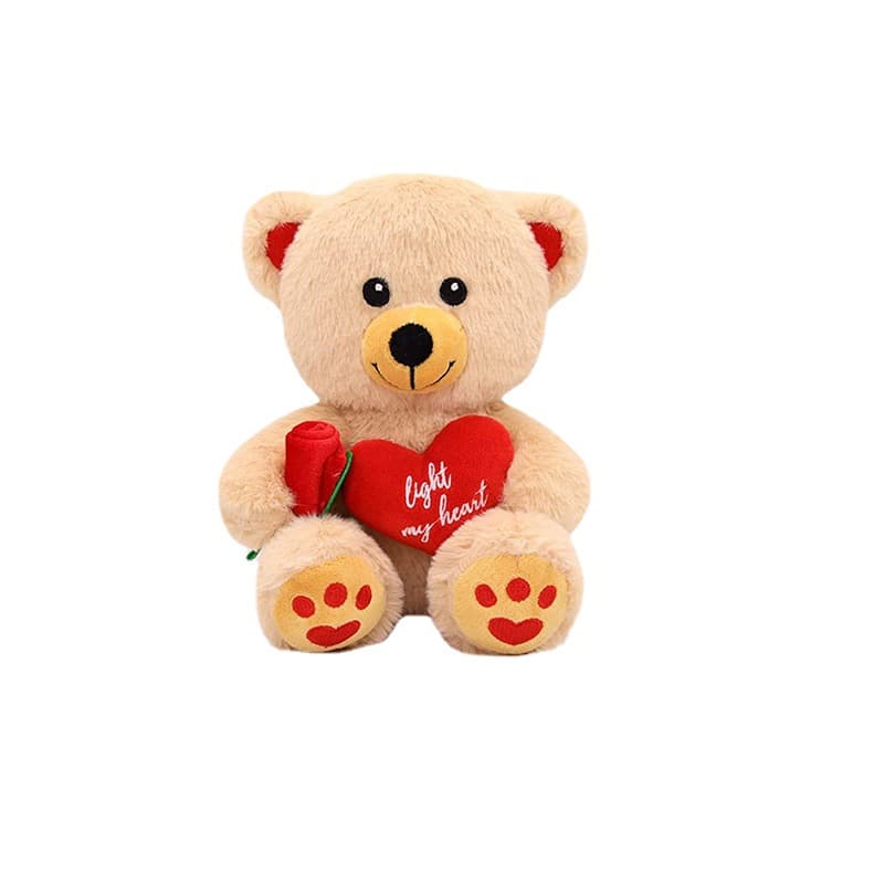 Manufacturer customized Teddy Bear Cute Bear Doll Valentine's Day Gift Couple Souvenir Plush Toy Customized 6
