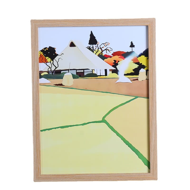 Handmade wooden photo frame table wholesale mounted picture frame A3A416 inch wall hanging photo frame 4K8K creative photo wall 6