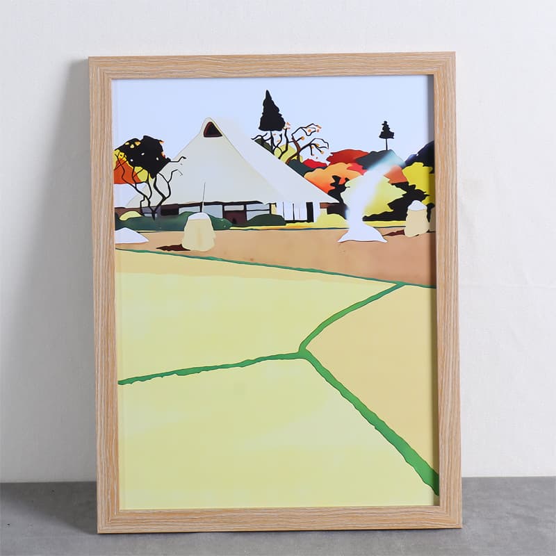 Handmade wooden photo frame table wholesale mounted picture frame A3A416 inch wall hanging photo frame 4K8K creative photo wall 10
