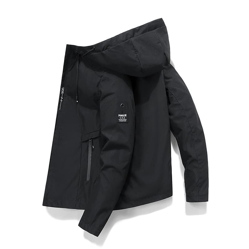 A drop-shipping jacket men's jacket 2024 spring and autumn new Korean style casual hooded youth men's top trendy 4