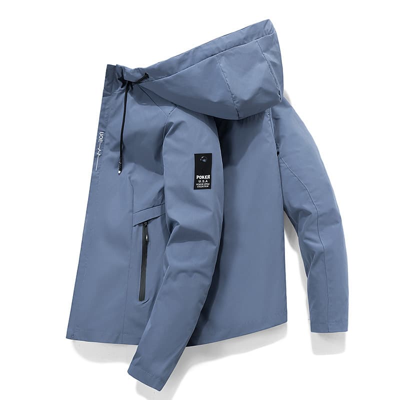 A drop-shipping jacket men's jacket 2024 spring and autumn new Korean style casual hooded youth men's top trendy 6