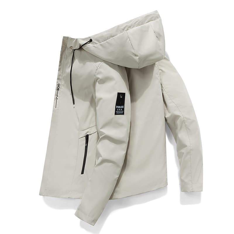 A drop-shipping jacket men's jacket 2024 spring and autumn new Korean style casual hooded youth men's top trendy 9
