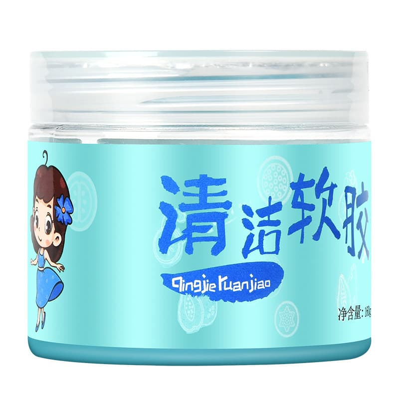 Car cleaning soft glue air conditioning outlet cleaning mud multi-functional car cleaning artifact gap sticky dust dust removal mud 4