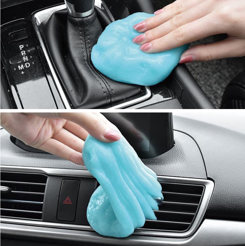 Car cleaning soft glue air conditioning outlet cleaning mud multi-functional car cleaning artifact gap sticky dust dust removal mud 5