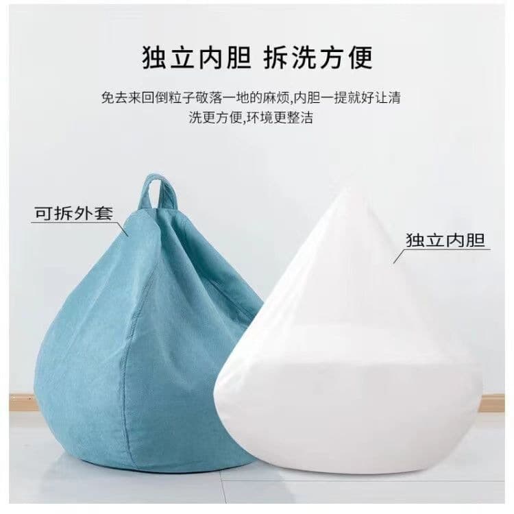 Cross-border popular lazy sofa bean bag tatami single sofa chair small apartment bedroom balcony small sofa 5