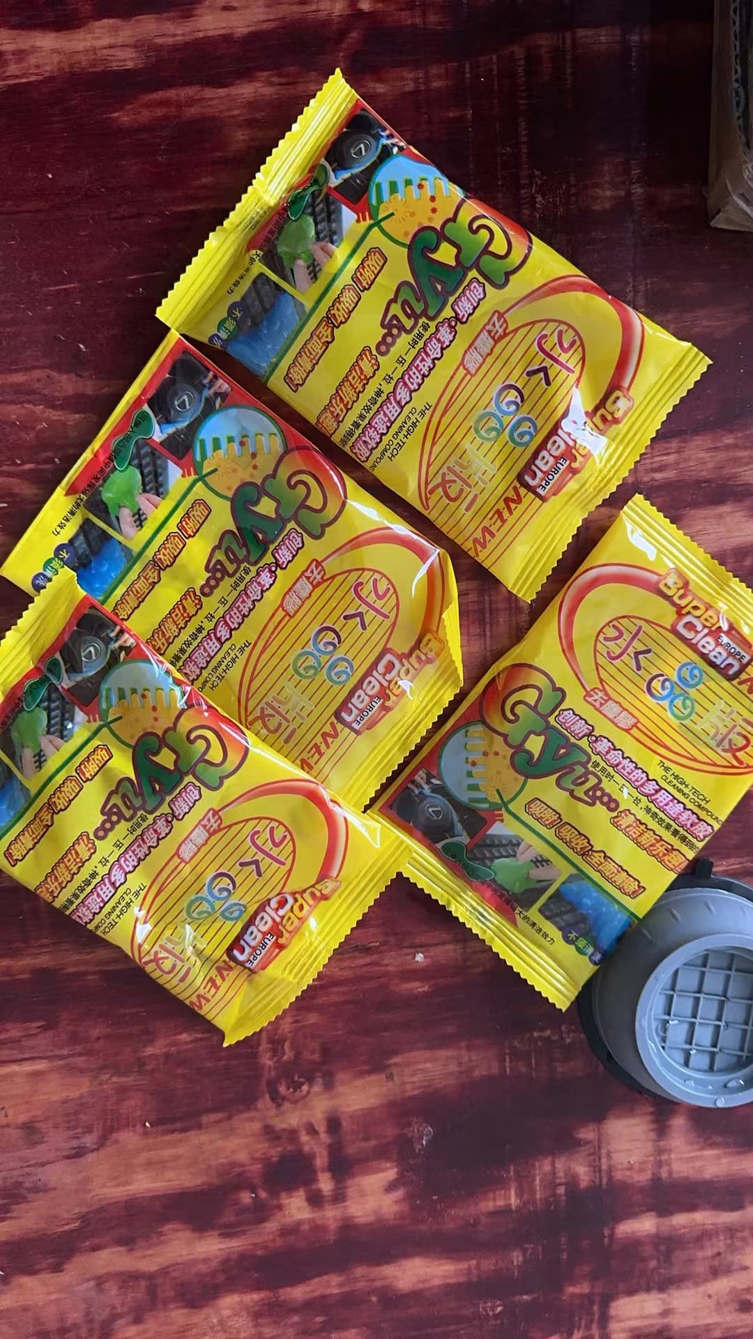 New crystal cleaning glue car air outlet dust cleaning soft glue computer keyboard room gap cleaning mud 7