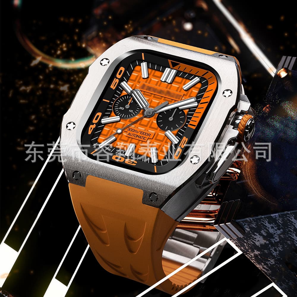 Suitable for Apple Watch latest Ultra3 modified case strap titanium iWatch 49mm watch case 3