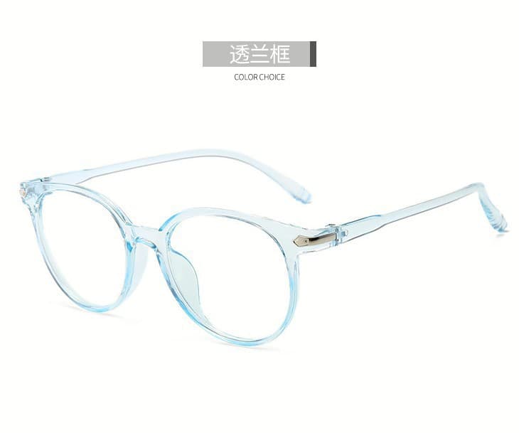 Anti-blue light radiation computer male plain mirror glasses female Korean version trendy big face flat mirror myopia glasses frame flat mirror 7