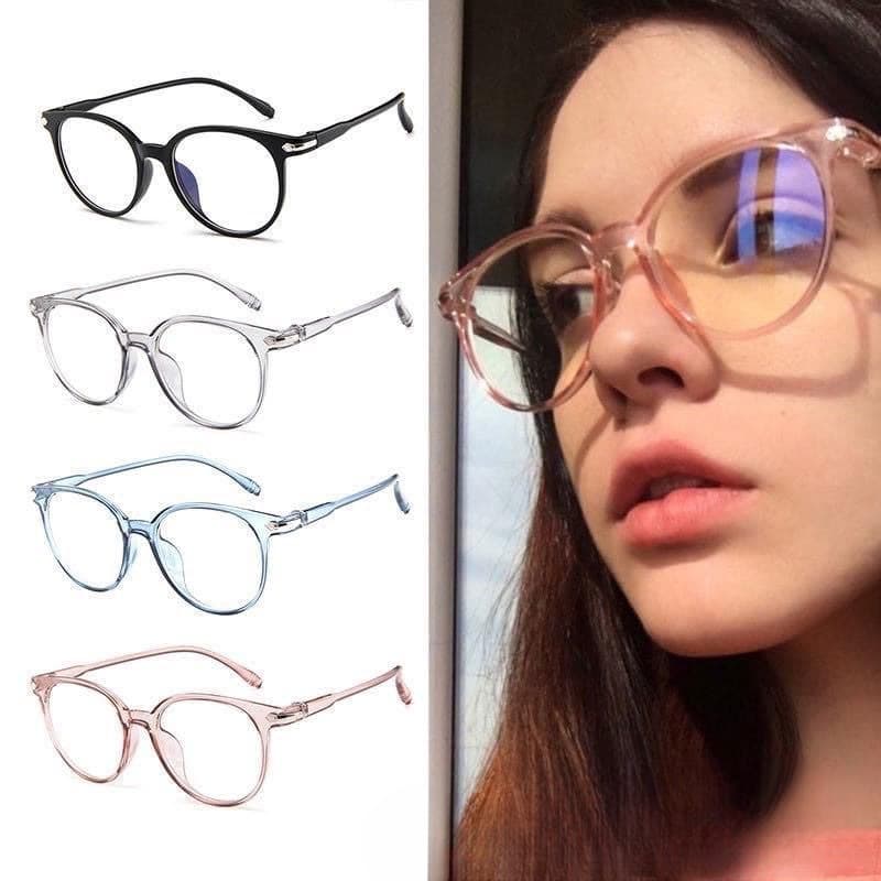 Anti-blue light radiation computer male plain mirror glasses female Korean version trendy big face flat mirror myopia glasses frame flat mirror 1
