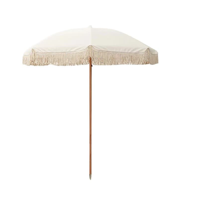Paper sleep outdoor courtyard umbrella parasol villa garden B&B wedding decoration rainproof anti-UV tassel umbrella 6