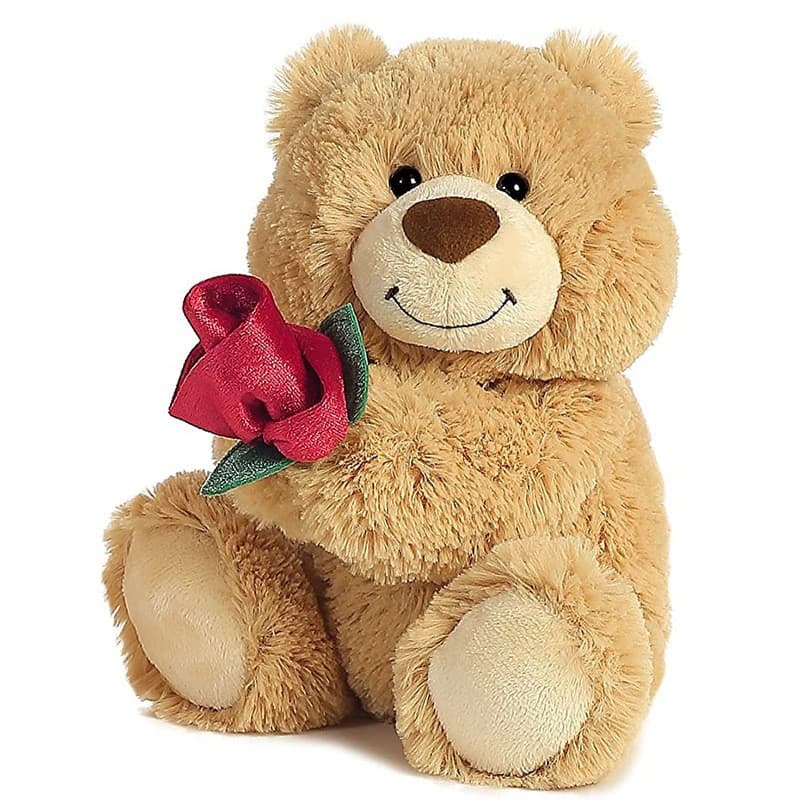 Manufacturer customized Teddy Bear Doll Rose Bear Doll Valentine's Day Couple Romantic Gift Plush Toy Customized 7