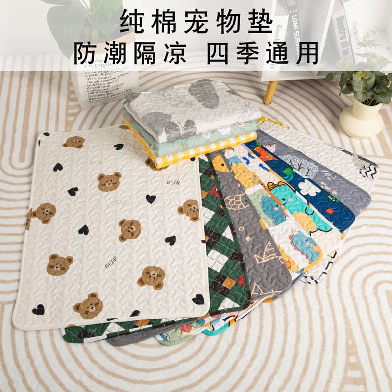 Four seasons universal pet floor mat, dog mat for sleeping, cat sleeping mat, cat cage platform, cotton mat, dog supplies cross-border 2