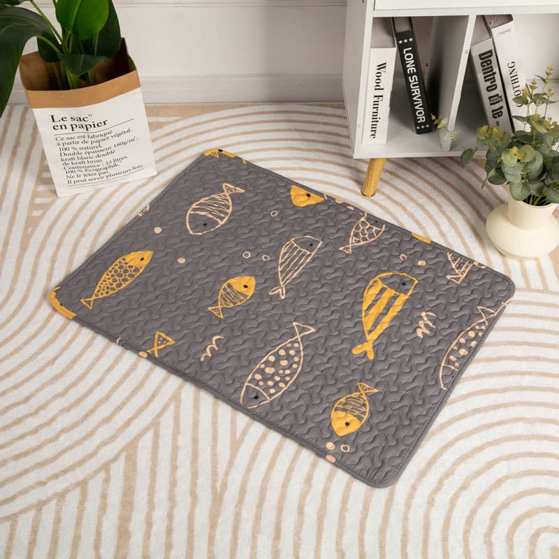 Four seasons universal pet floor mat, dog mat for sleeping, cat sleeping mat, cat cage platform, cotton mat, dog supplies cross-border 4