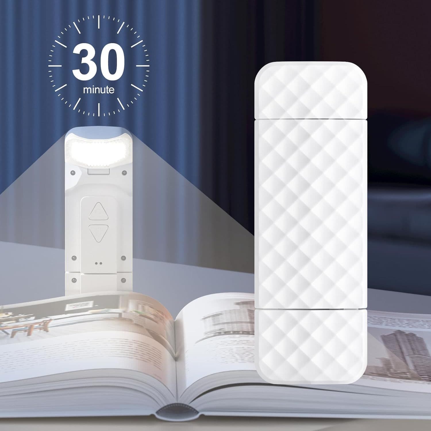 USB book lamp foldable anti-blue light learning lamp reading lamp student eye protection desk lamp simple portable night reading lamp 3