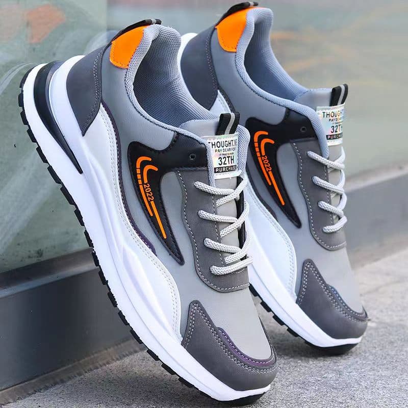 Men's shoes spring and summer breathable mesh sports shoes casual shoes men's soft sole running shoes DY high-top jogging shoes 7