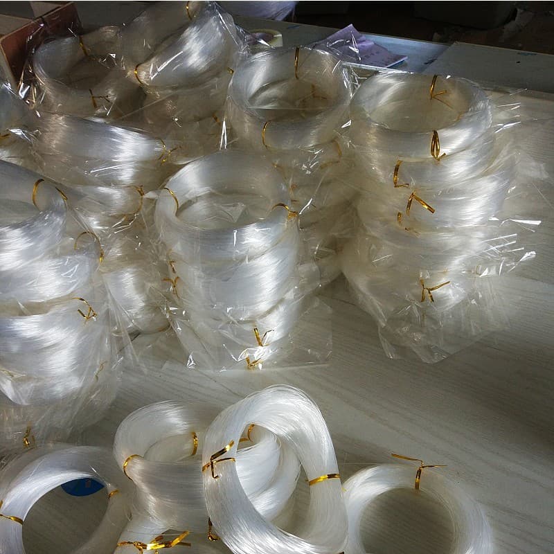 High-quality crystal transparent nylon line sea fishing and rock fishing main line sub-line large super strong tension fishing line 100 meters fishing line 3