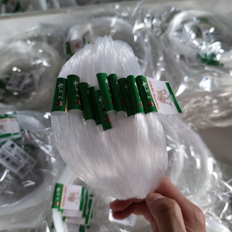 High-quality crystal transparent nylon line sea fishing and rock fishing main line sub-line large super strong tension fishing line 100 meters fishing line 4