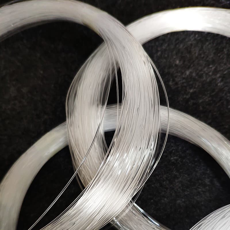 High-quality crystal transparent nylon line sea fishing and rock fishing main line sub-line large super strong tension fishing line 100 meters fishing line