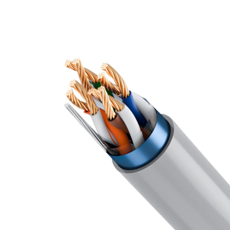 Category 5e unshielded network cable twisted pair oxygen-free copper network cable indoor monitoring line CAT5 industrial network cable customization 5
