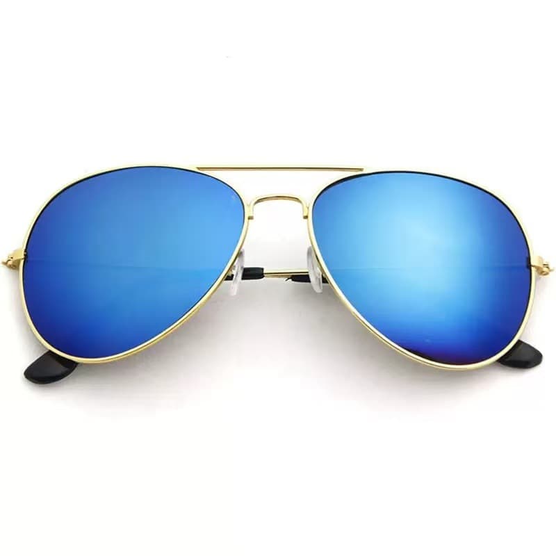 Hot selling 3026 color film sunglasses for men and women, driving and fishing trendy sunglasses, fashionable aviator glasses wholesale 10