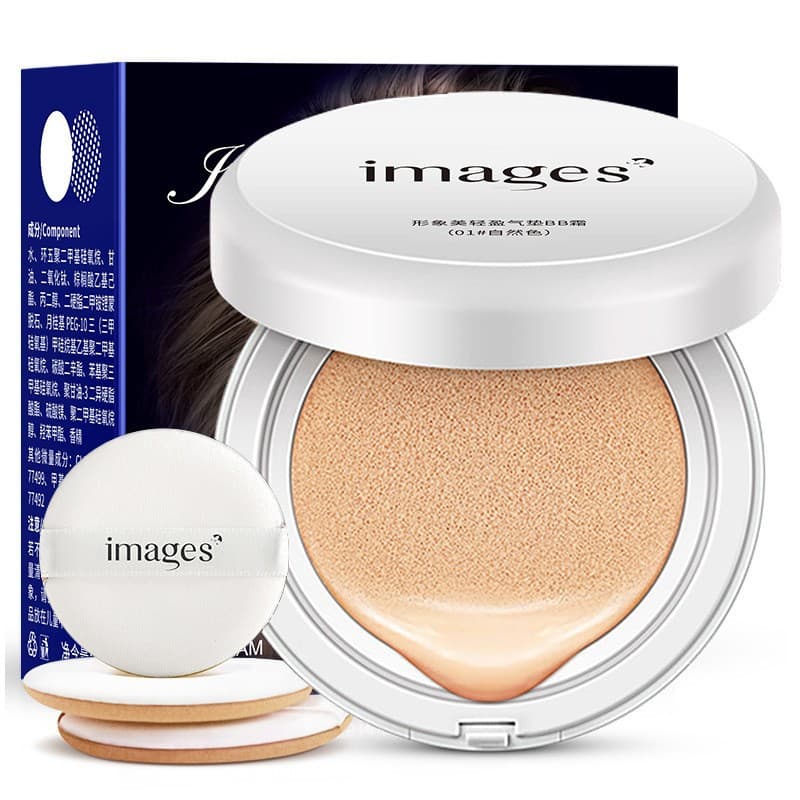 Image beauty light air cushion BB cream cc cream even skin tone repair concealer liquid foundation isolation cream natural nude makeup cream 2