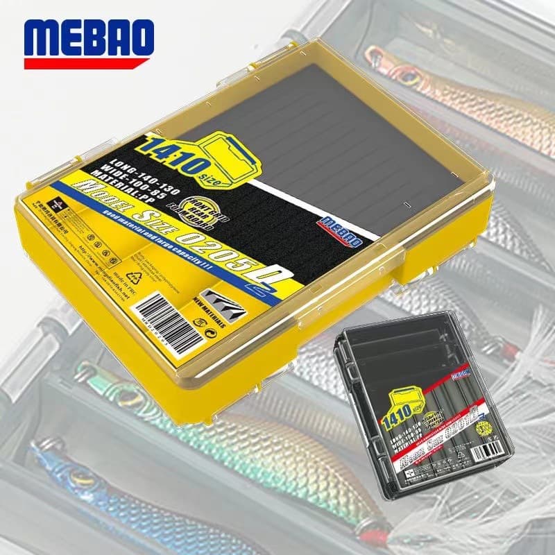 Mingbang lure box convenient double-sided lure box multi-functional fishing gear accessories storage box fishing supplies wholesale 2