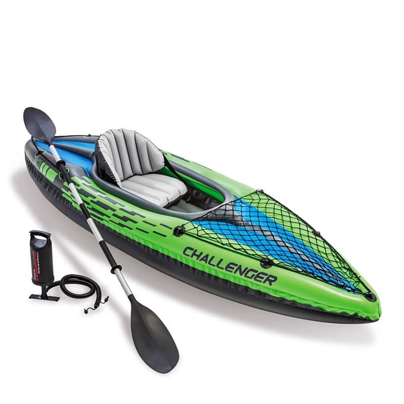 INTEX kayak inflatable boat rubber boat thickened fishing boat enlarged outdoor assault boat rubber boat steamboat 5