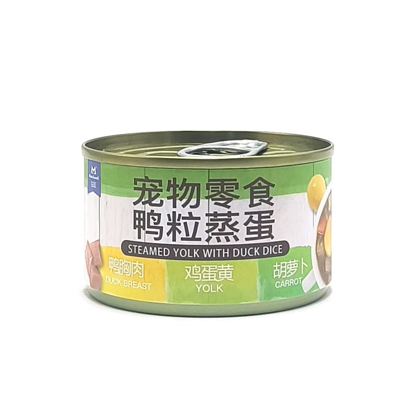 Yihe canned dog pet snacks, puppies, steamed heart, chicken nuggets, duck meat, steamed eggs, milk stew, wet food, nutritious bibimbap 5