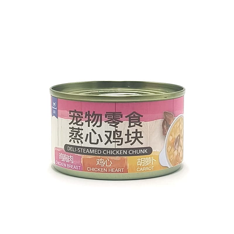 Yihe canned dog pet snacks, puppies, steamed heart, chicken nuggets, duck meat, steamed eggs, milk stew, wet food, nutritious bibimbap 7