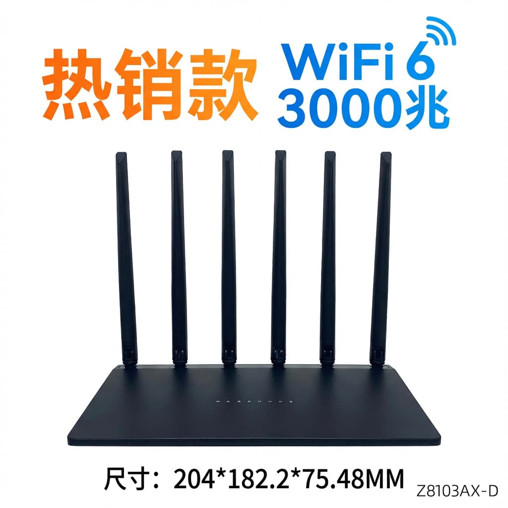 wifi6 router gigabit dual-band mesh networking high-speed intelligent mt7981b home wall-penetrating king router 8