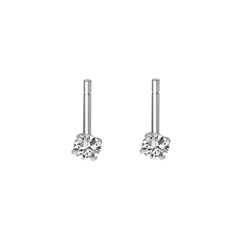 S925 sterling silver needle exquisite and compact design earrings for women niche high-end piercing free ear bone ear stick earrings 6