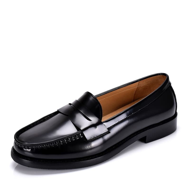 Summer new style British style retro slip-on shallow loafers for men, trendy, comfortable and breathable genuine leather business casual shoes 1