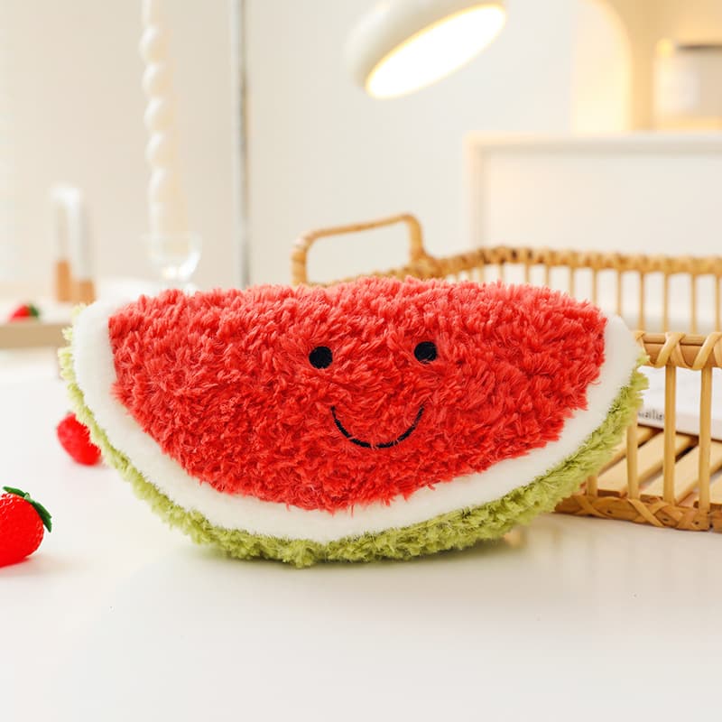 Grab the new fruit and vegetable series plush toys, fruit dolls, wedding throw dolls, holiday gifts, street stalls, hot sales 10