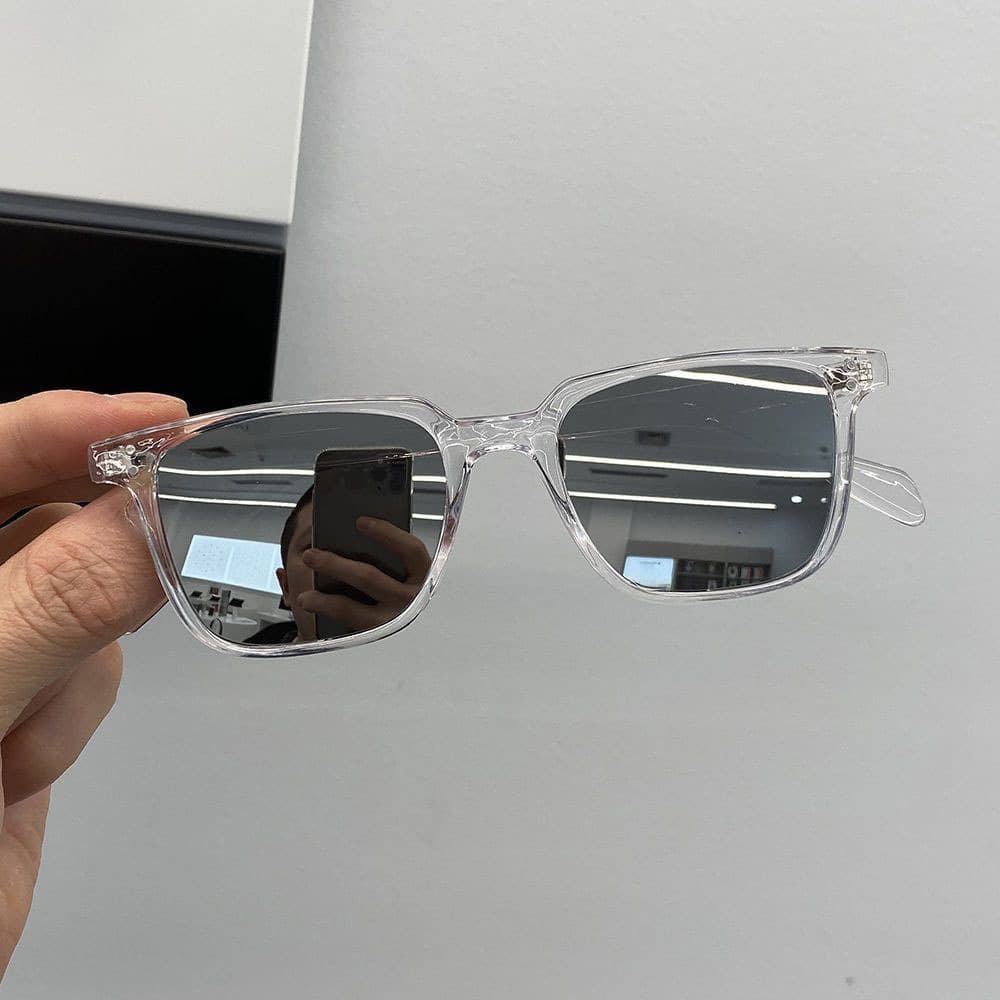 Classic high-end small-frame sunglasses for men, anti-UV colorful sunglasses for women, slimming sunglasses for large faces 8