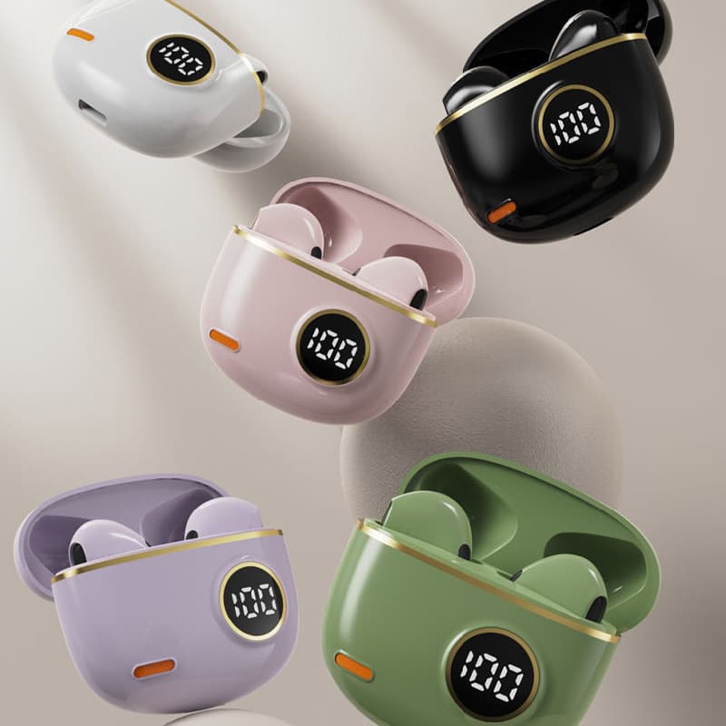 2026 new S190 high-looking, good-sounding true wireless Bluetooth headset, compact and painless to wear for a long time, low-latency headset 5