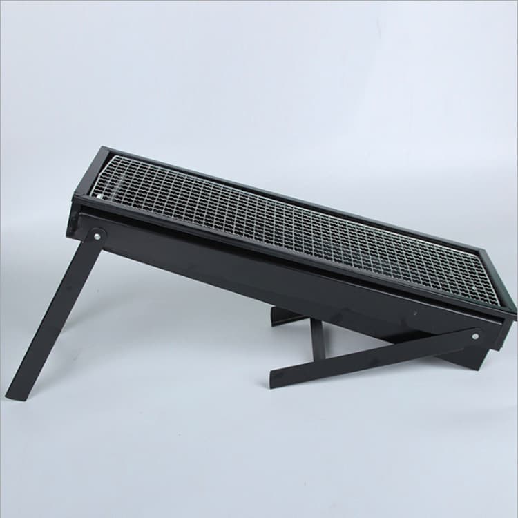 Thickened barbecue stove outdoor portable smokeless folding outdoor camping barbecue rack household charcoal barbecue stove 5