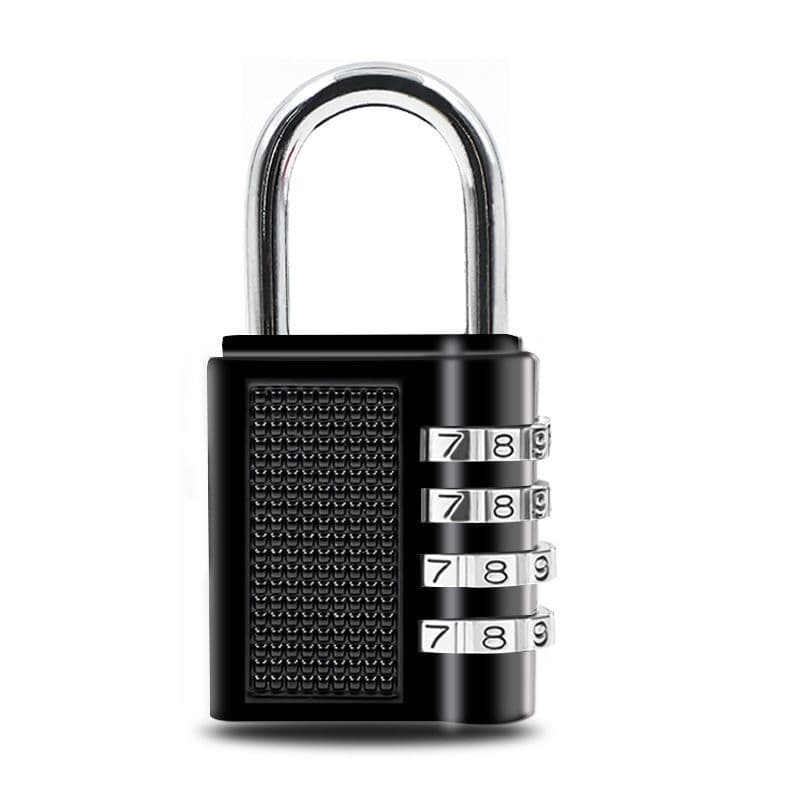 [Same day delivery] Cross-border metal password padlock door lock dormitory luggage bag Jike waterproof password lock 6