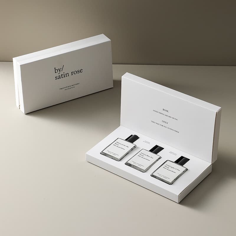 Index niche ins style sun and moon tide fragrance 3 bottles genuine rolling ball men and women rolling ball perfume gift box set 3
