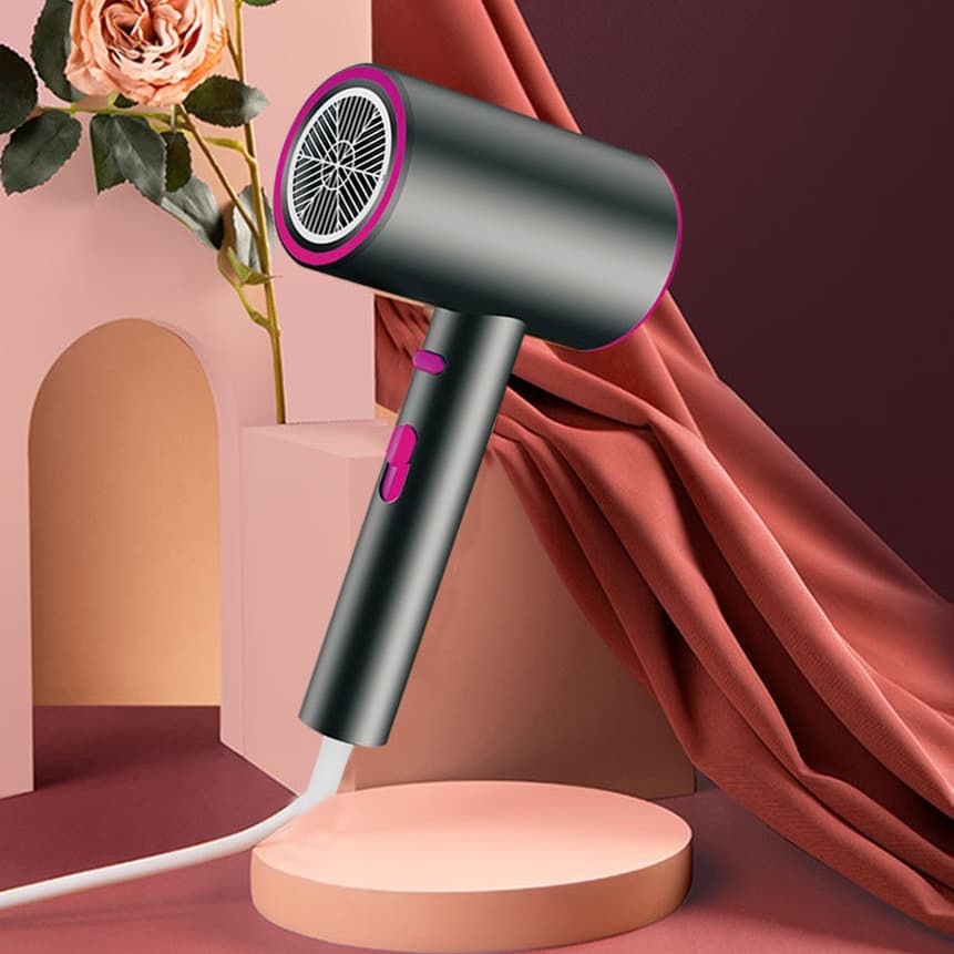 Manufacturer hair salon electric hair dryer home barber shop professional high-power hot and cold negative ion hair salon thermostatic hair dryer 5