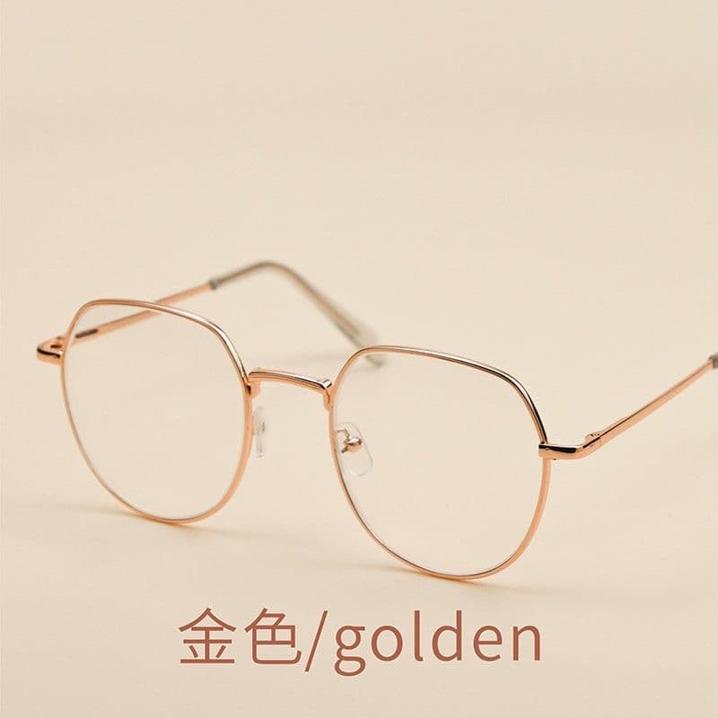 Anti-blue light and anti-radiation computer glasses for men, eye protection, flat frames, women's myopia glasses with degree trends 3