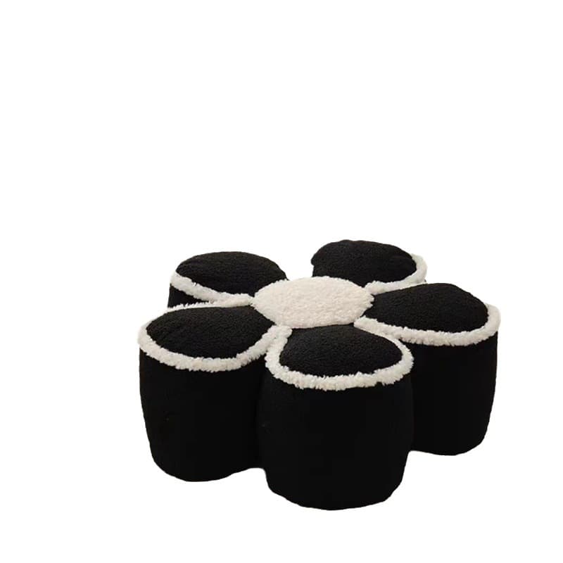 Home plush toy ornaments pp cotton plush cushion waist support chair office sedentary waist back bay window removable 6