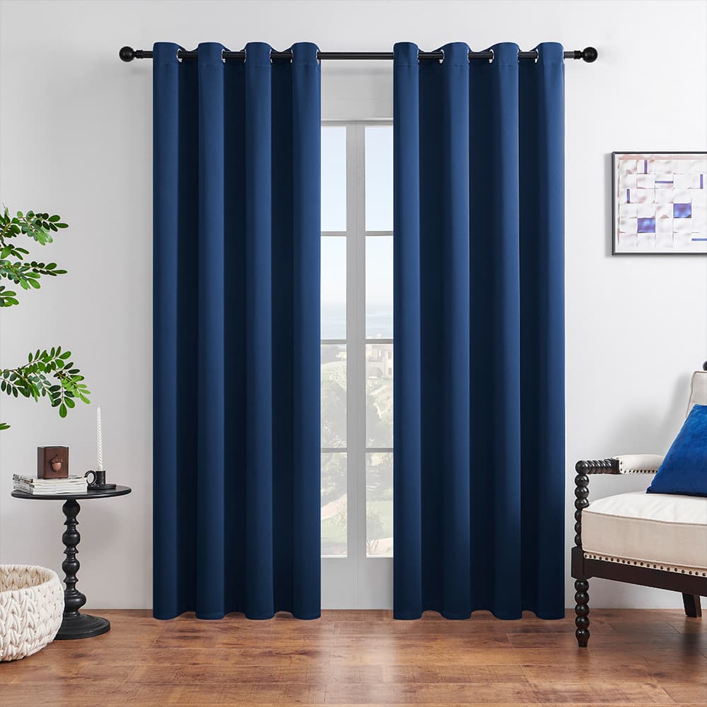 Amazon cross-border Shaoxing finished curtains with full blackout and sun protection high-precision foreign trade dropshipping curtains wholesale 7